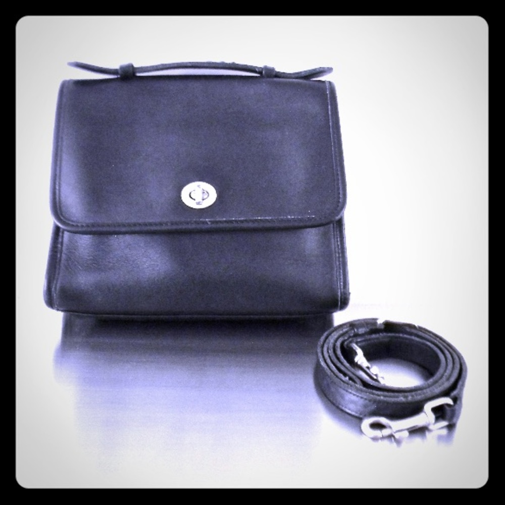 Vintage coach court bag